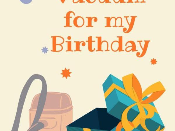 A Vacuum for My Birthday by J.M. Gulmire (Book Review #1689)